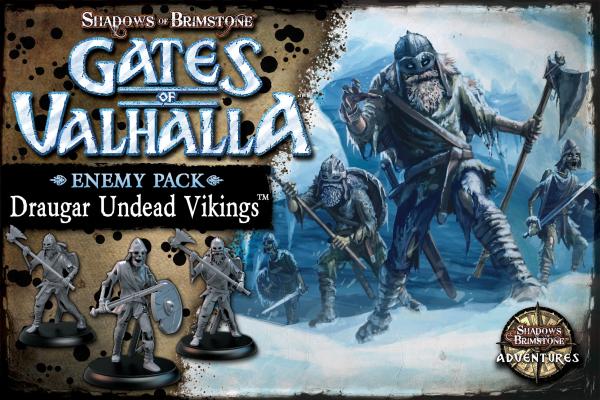 Shadows of Brimstone: Draugar Undead Vikings Enemy Pack EN