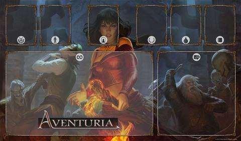Aventuria Spielmatte - Tulamidische Magierin Aventuria Spielmatte - Tulamidische Magierin