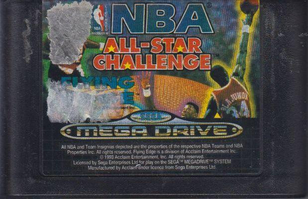 NBA All-Star Challenge - MODUL (Mega Drive, gebraucht) ** NBA All-Star Challenge - MODUL (Mega Drive, gebraucht) **