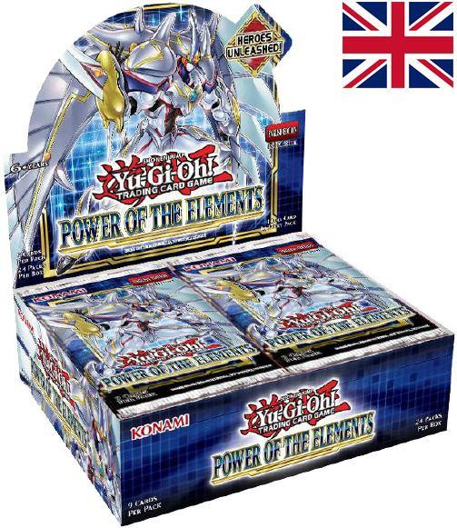 Yu-Gi-Oh! TCG Power of the Elementals Booster Display EN