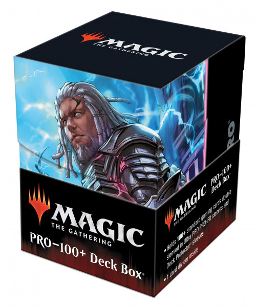 UP - 100+ Deck Box for Magic: The Gathering - Kamigawa Neon Dynasty Tezzeret, Betrayer of Flesh