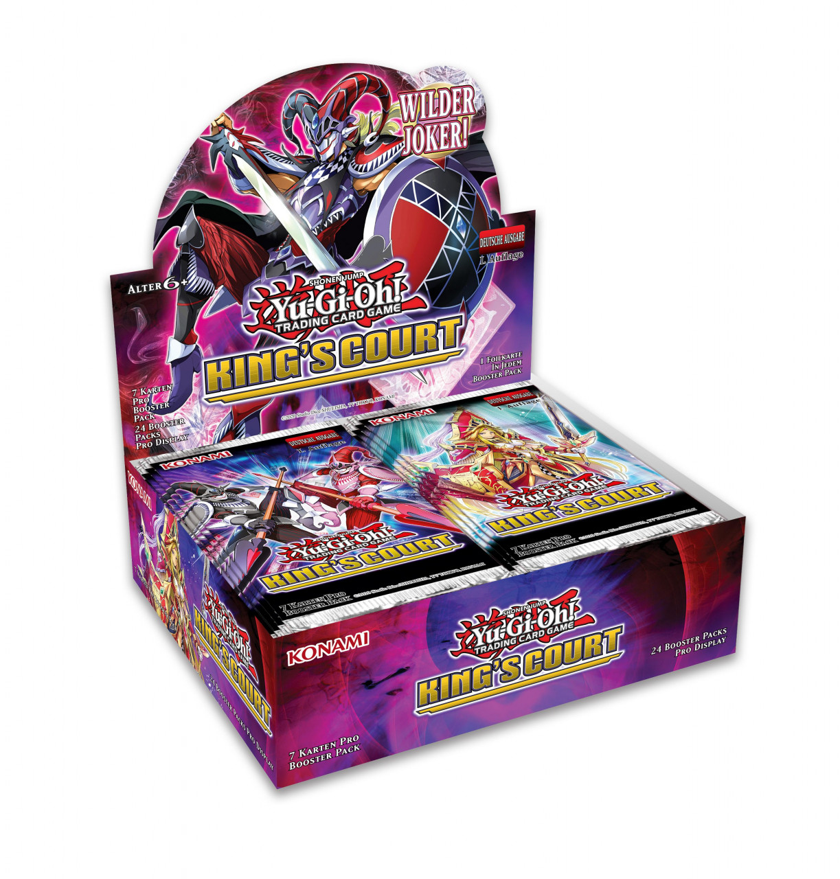 Yu-Gi-Oh! King's Court Booster Display DE