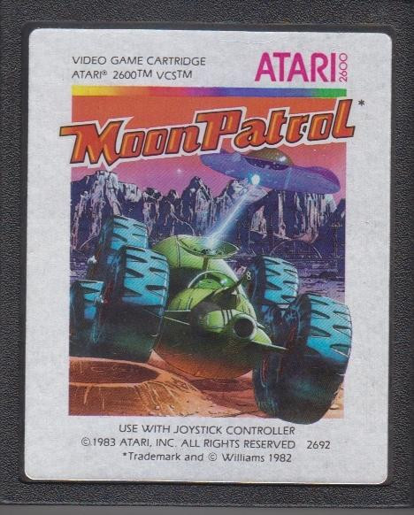 Moon Patrol - MODUL (Atari, gebraucht) **