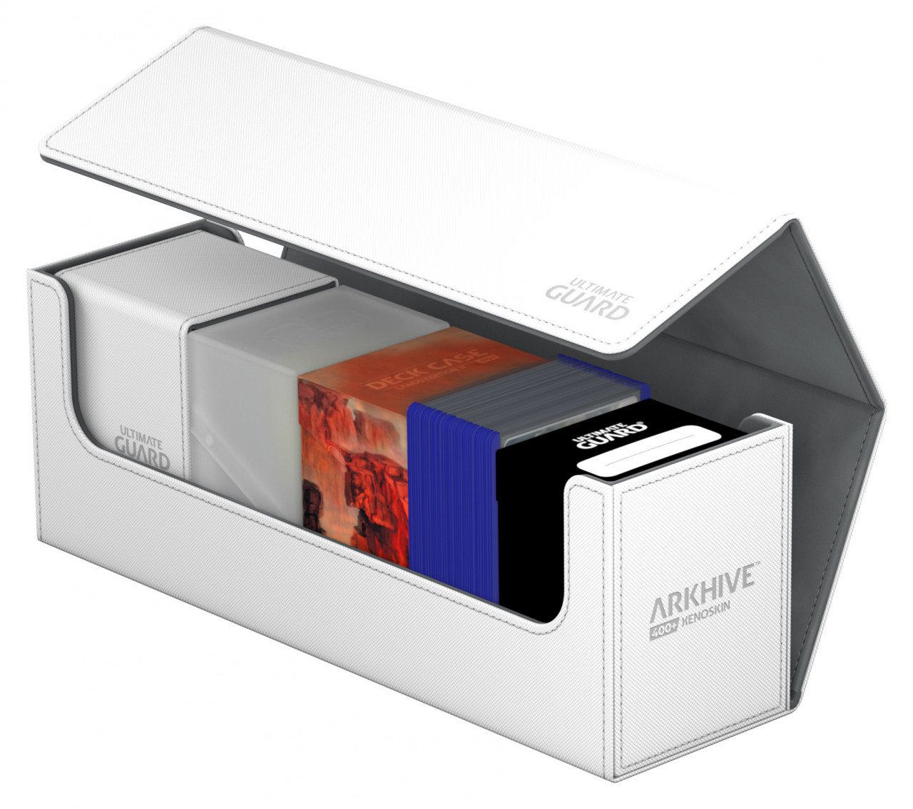 Flip Deck Case 400+ Arkhive Standard Size XenoSkin&trade White