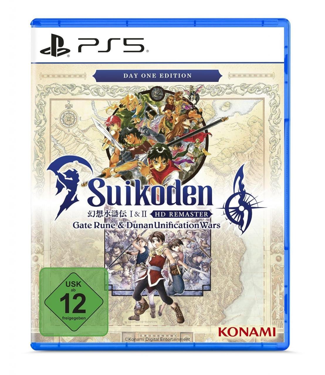 Suikoden I & II HD Remaster - Day One Edition (Sony Playstation 5,NEU)