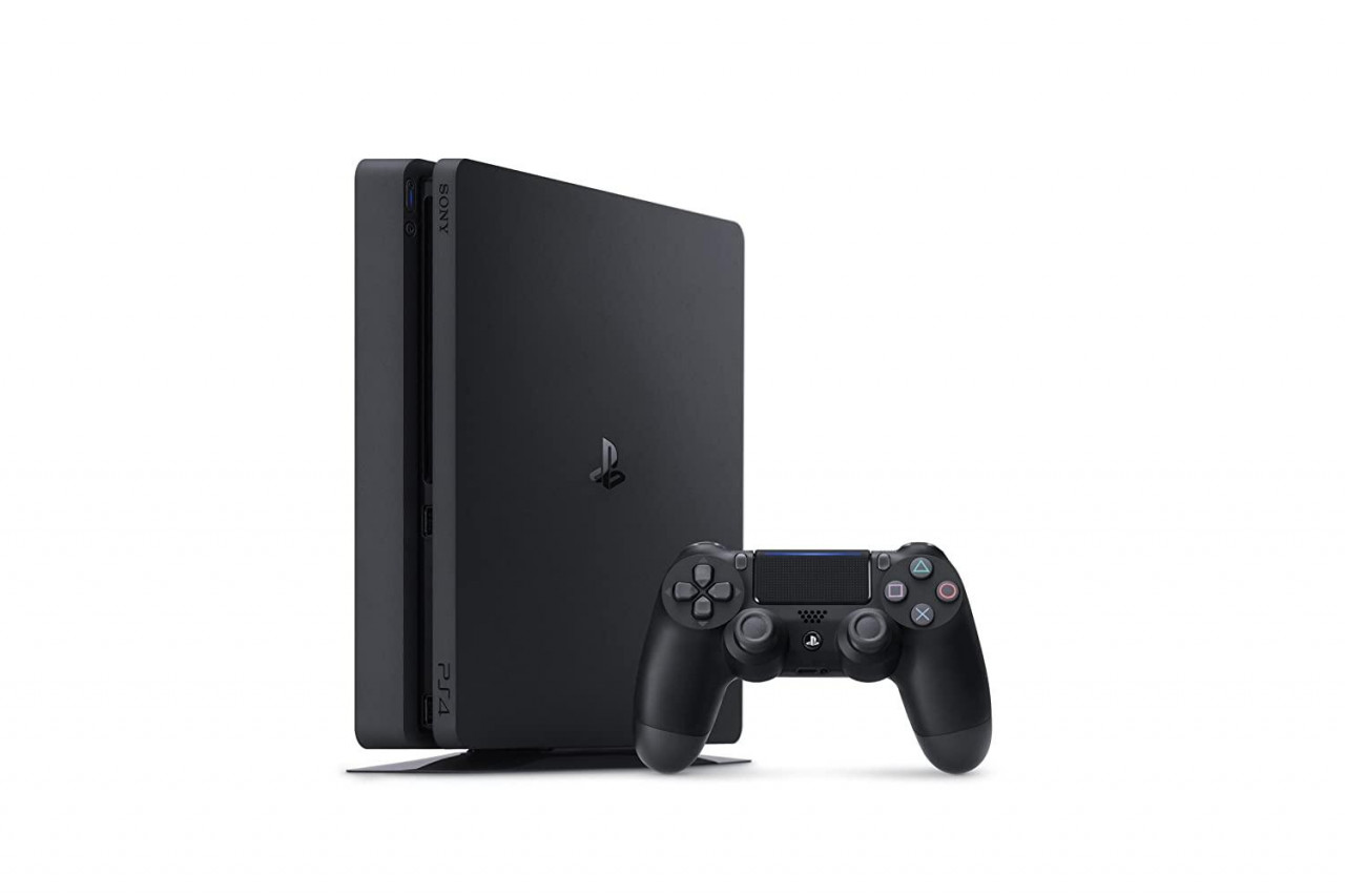 PlayStation 4 Slim Konsole 500 GB - schwarz (OVOA) (gebraucht) **