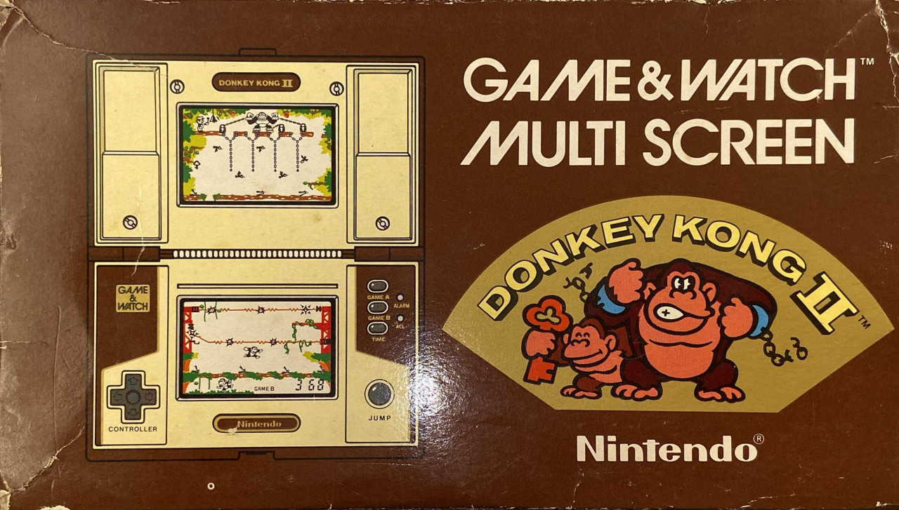 Game & Watch Multi Screen: Donkey Kong II (Nintendo, gebraucht) **
