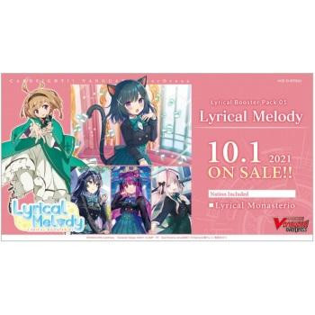 Cardfight!! Vanguard overDress Display - Lyrical Melody EN Cardfight!! Vanguard overDress Display - Lyrical Melody EN