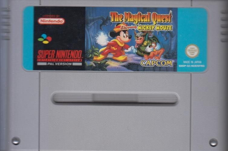 The Magical Quest Starring Mickey Mouse - MODUL (Super Nintendo, gebraucht) **