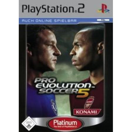Pro Evolution Soccer 5 - Platinum (Playstation 2, gebraucht) **