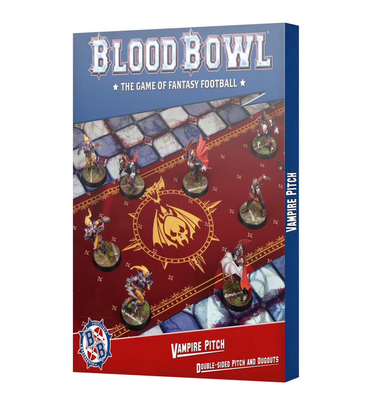 BLOOD BOWL: VAMPIRE COUNTS TEAM PITCH & DUGOUTS BLOOD BOWL: VAMPIRE COUNTS TEAM PITCH & DUGOUTS