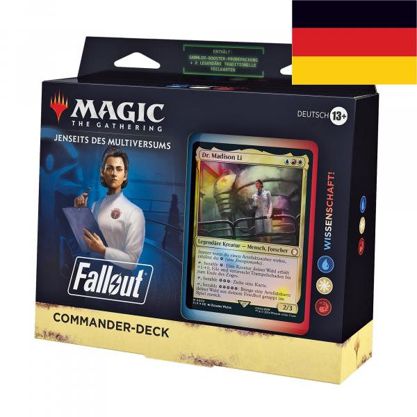 Fallout® Commander Deck: Wissenschaft! DE