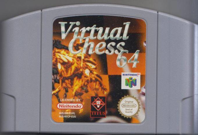 Virtual Chess 64 - MODUL (Nintendo 64, gebraucht) **