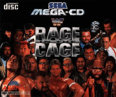 WWF Rage in the Cage (Mega CD, gebraucht) **