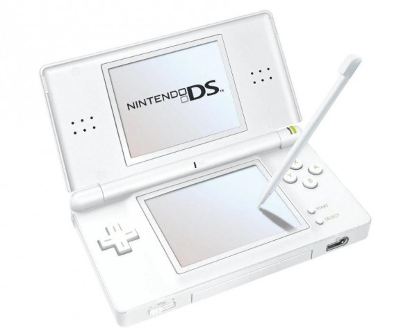 Nintendo DS Lite Konsole - white (Nintendo DS, gebraucht) **