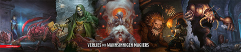 D&D RPG - Dungeon Masters Screen - Das Verließ des wahnsinnigen Magiers