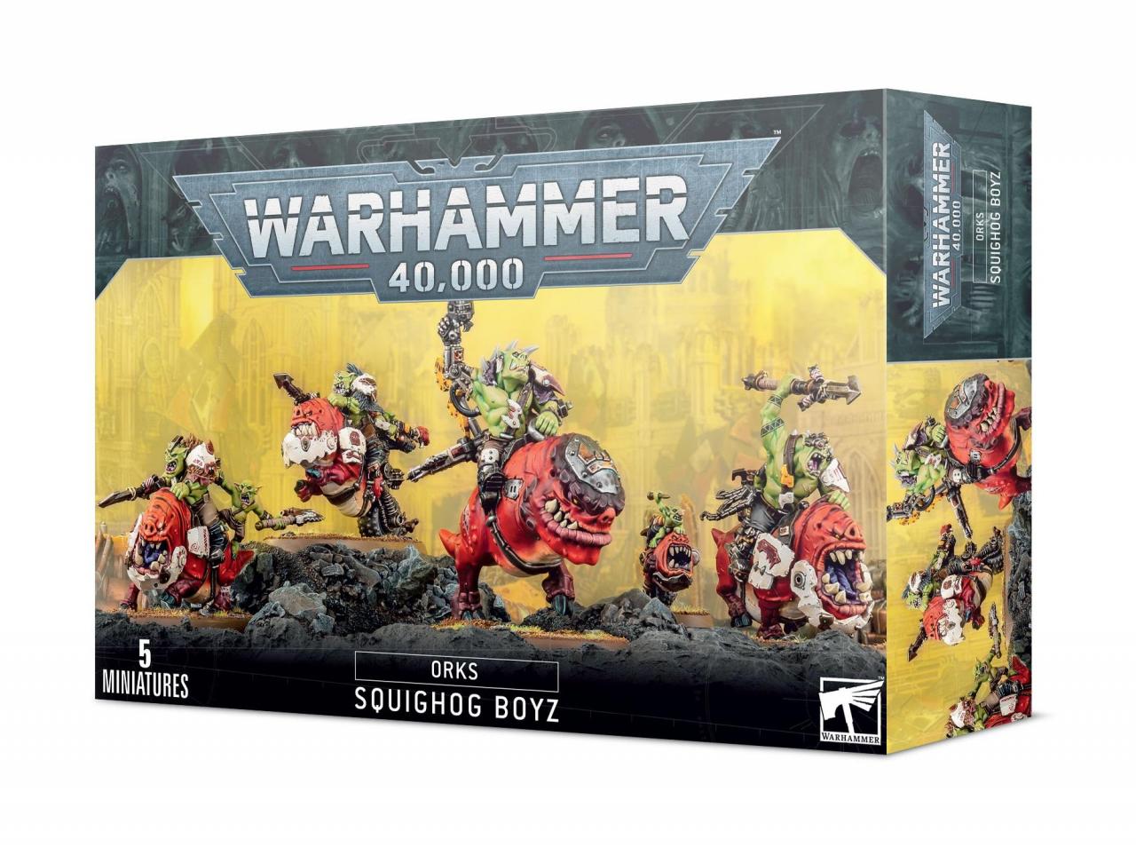 ORKS: SQUIGHOG BOYZ (50-54)