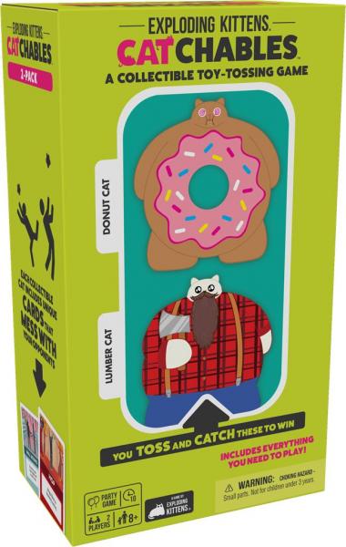 Exploding Kittens Catchables Donut Cat & Lumbercat EN