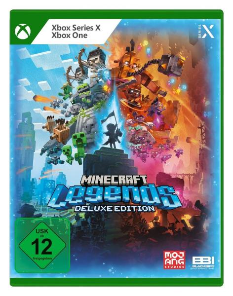 Minecraft Legends - DELUXE (Xbox X, NEU)