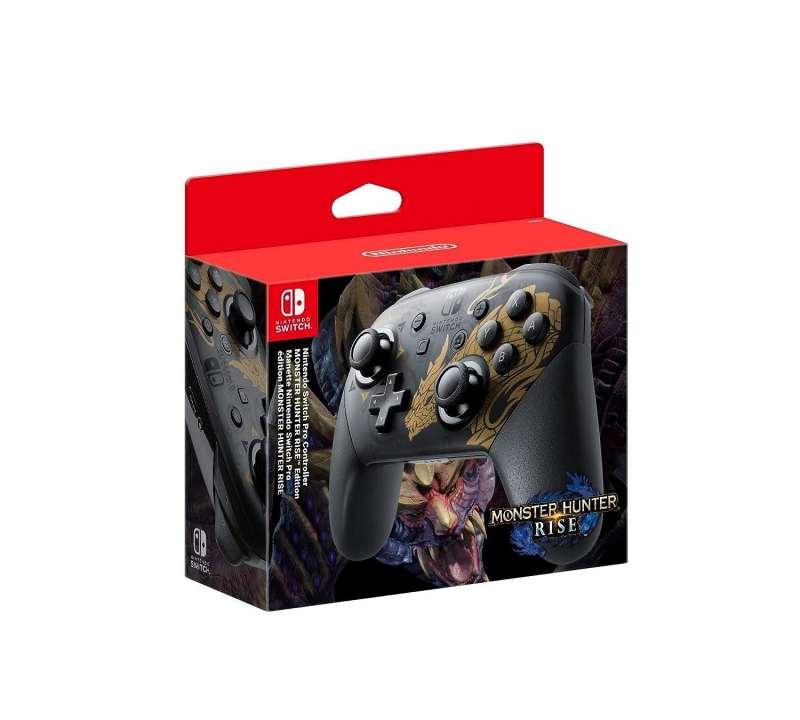 Nintendo Switch Pro Controller - Monster Hunter Rise Edition (NEU) **