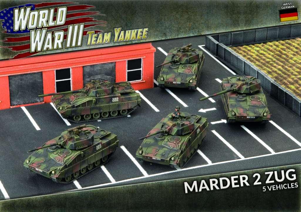 Team Yankee Marder II (x5 Plastic)