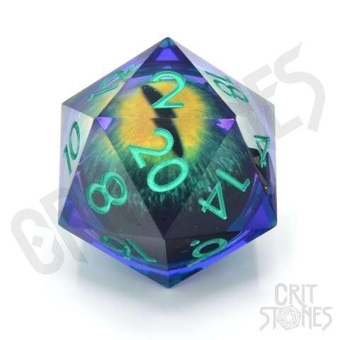 Forest Dragon's Gaze 33mm Floating Eye D20