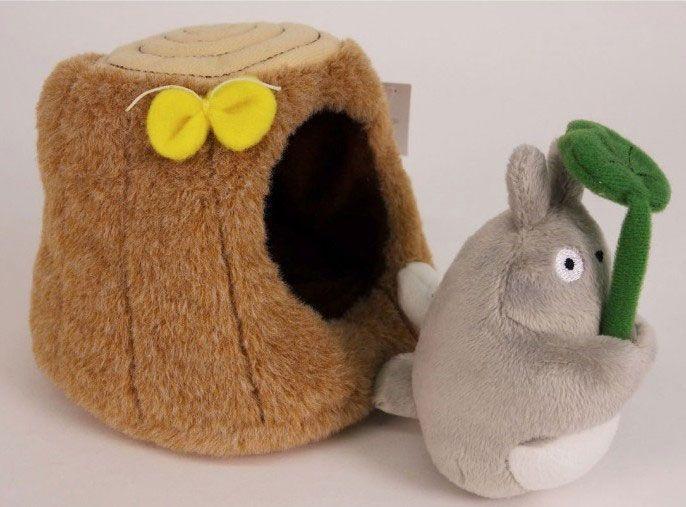 Mein Nachbar Totoro Plüschfigur Totoro Baumstamm (10 cm)