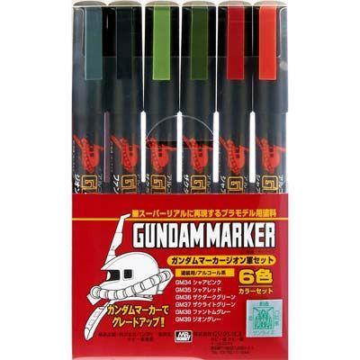 GUNDAM MARKER GMS-108 ZEON SET