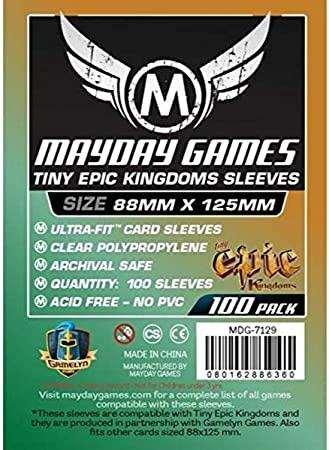 Tiny Epic Kingdoms Sleeves (100pcs) 88x125mm