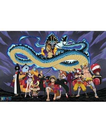 One Piece - Poster "The Crew Versus Kaido" (91.5X61)