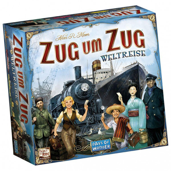  Zug um Zug: Weltreise - Grundspiel DE