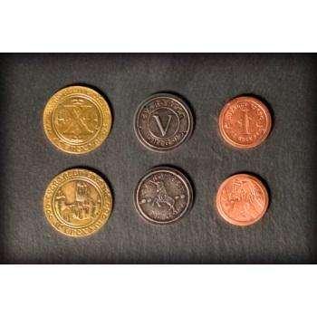 Set of 50 Metal Medieval Coins