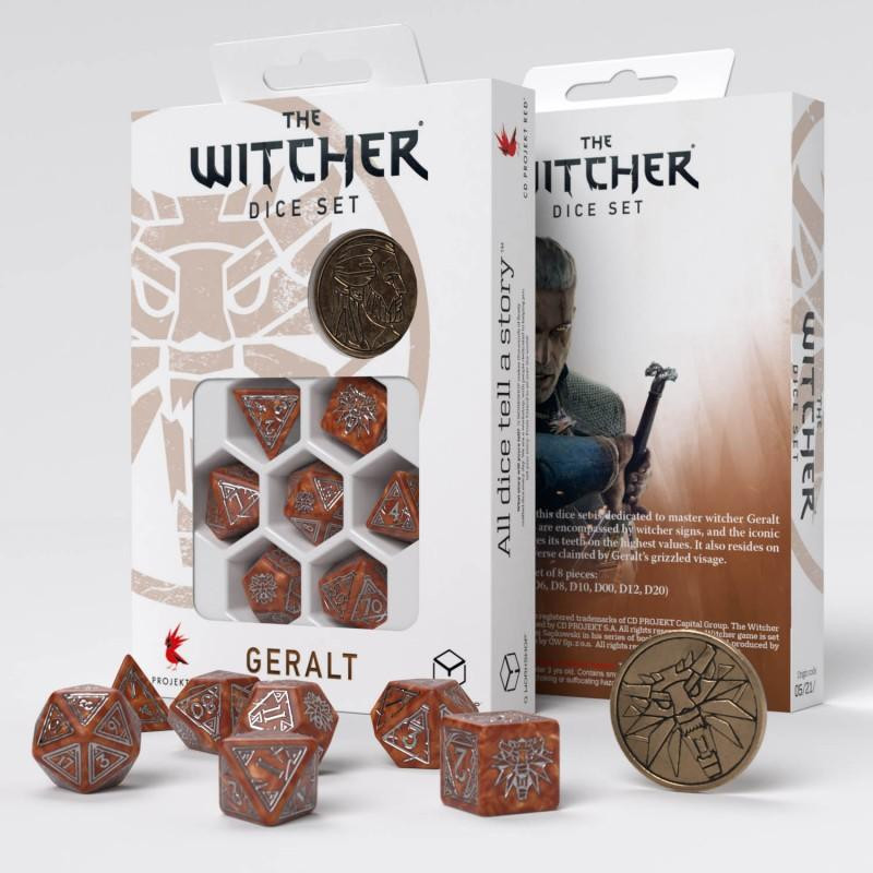 The Witcher Dice Set. Geralt - The Monster Slayer The Witcher Dice Set. Geralt - The Monster Slayer