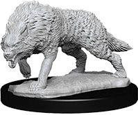 WizKids Deep Cuts Unpainted Miniatures: W7 Timber Wolves
