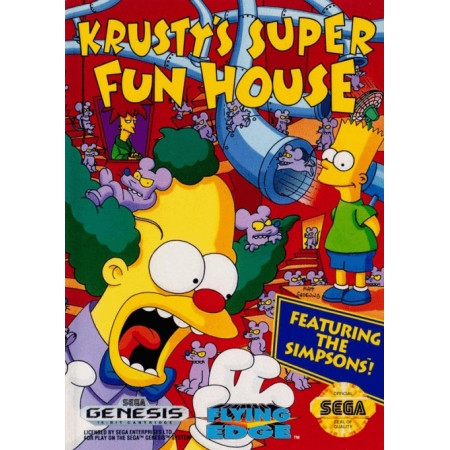 Krustys Super Fun House (Mega Drive, gebraucht) **