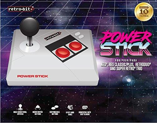 Retro-Bit Power Stick for NES (NES, NEU)
