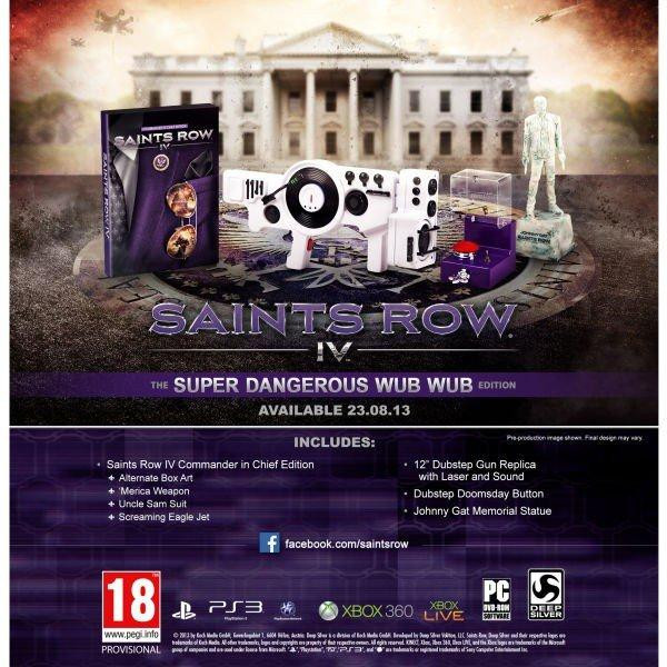 Saints Row IV - Super Dangerous Wup Wup Edition (Playstation 3, gebraucht) **