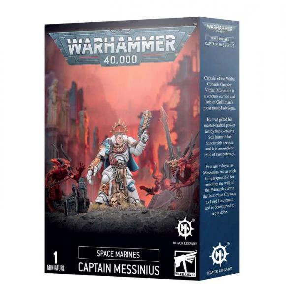 SPACE MARINES - WHITE CONSULS: CAPTAIN MESSINIUS