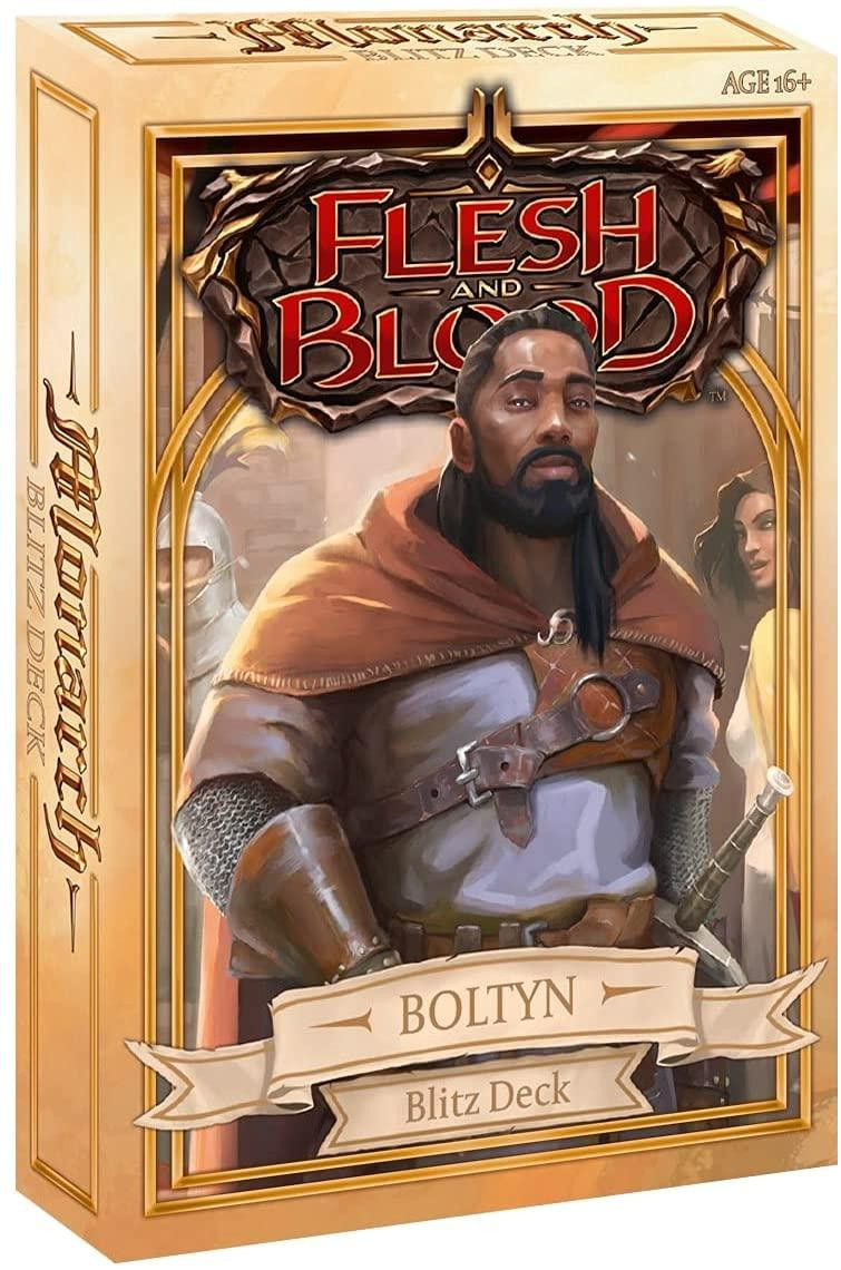 Flesh & Blood TCG - Monarch Blitz Deck Boltyn - EN Flesh & Blood TCG - Monarch Blitz Deck Boltyn - EN