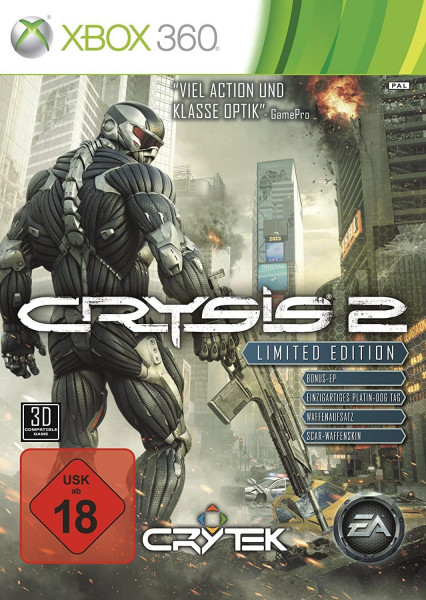 Crysis 2 - Limited Edition (Xbox 360, gebraucht) **