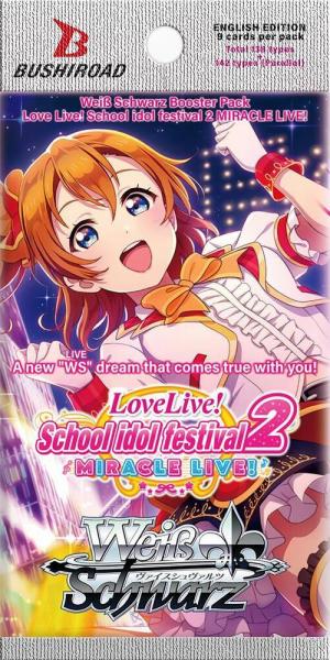 Weiß Schwarz - Love Live School idol festival 2 MIRACLE LIVE! Booster EN