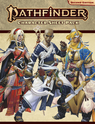 Pathfinder 2. Ed: Character Sheet Pack