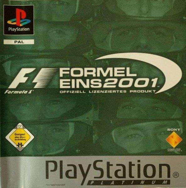 Formel Eins 2001 - Platinum (Playstation 1, gebraucht) **