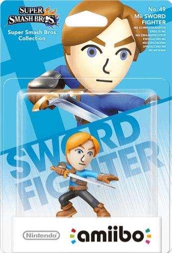 Amiibo Super Smash Bros. #049 - Mii Sword Fighter (NEU) ** Amiibo Super Smash Bros. #049 - Mii Sword Fighter (NEU) **