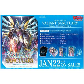 Cardfight!! Vanguard Special Series Valiant Sanctuary Special Expansion Set V - EN