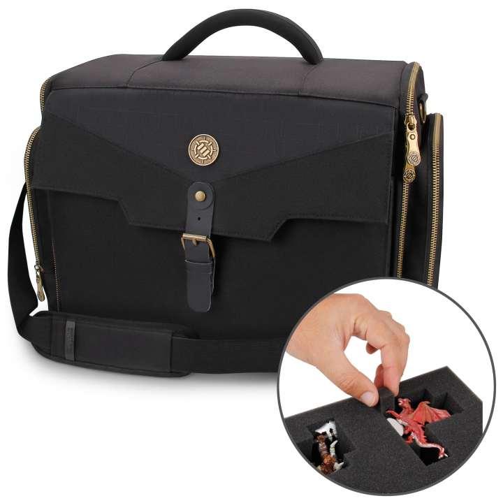 ENHANCE Portable Miniature Figure Storage & Carrying Case - Black ENHANCE Portable Miniature Figure Storage & Carrying Case - Black