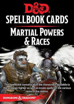 D&D RPG - Spellbook Cards: Martial Power & Races Deck