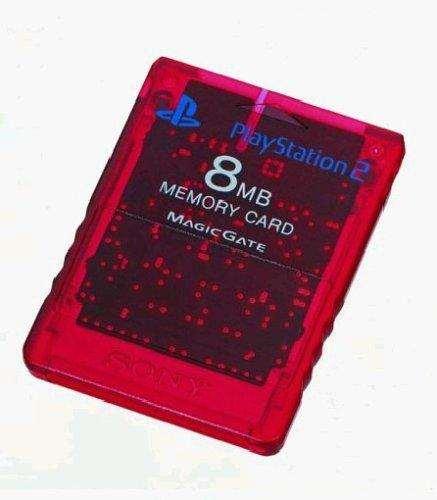 Memory Card 8 MB - crystal red (OV) (Playstation 2, gebraucht) ** Memory Card 8 MB - crystal red (OV) (Playstation 2, gebraucht) **