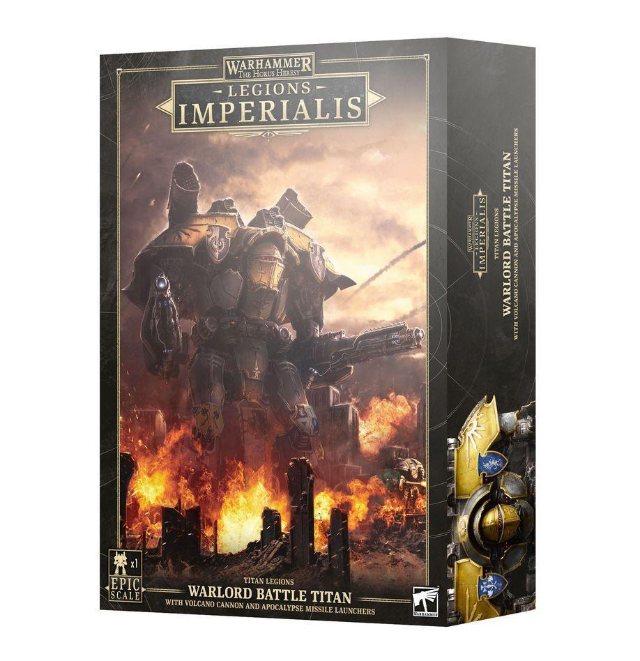 LEGIONS IMPERIALIS: WARLORD TITAN MIT VOLCANO CANNONS UND APOCALYPSE MISSILE LAUNCHER *MAIL ORDER* LEGIONS IMPERIALIS: WARLORD TITAN MIT VOLCANO CANNONS UND APOCALYPSE MISSILE LAUNCHER *MAIL ORDER*