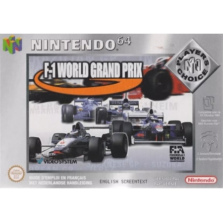 F1 World Grand Prix - Players Choice (Nintendo 64, gebraucht) **
